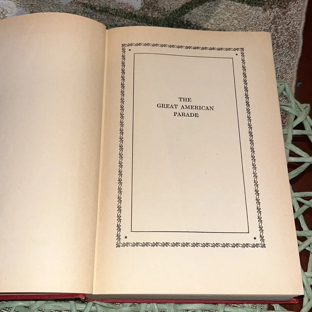 The Great American Parade Doudleday, Doran 1935 stated 1st Edition, 1st Print HC